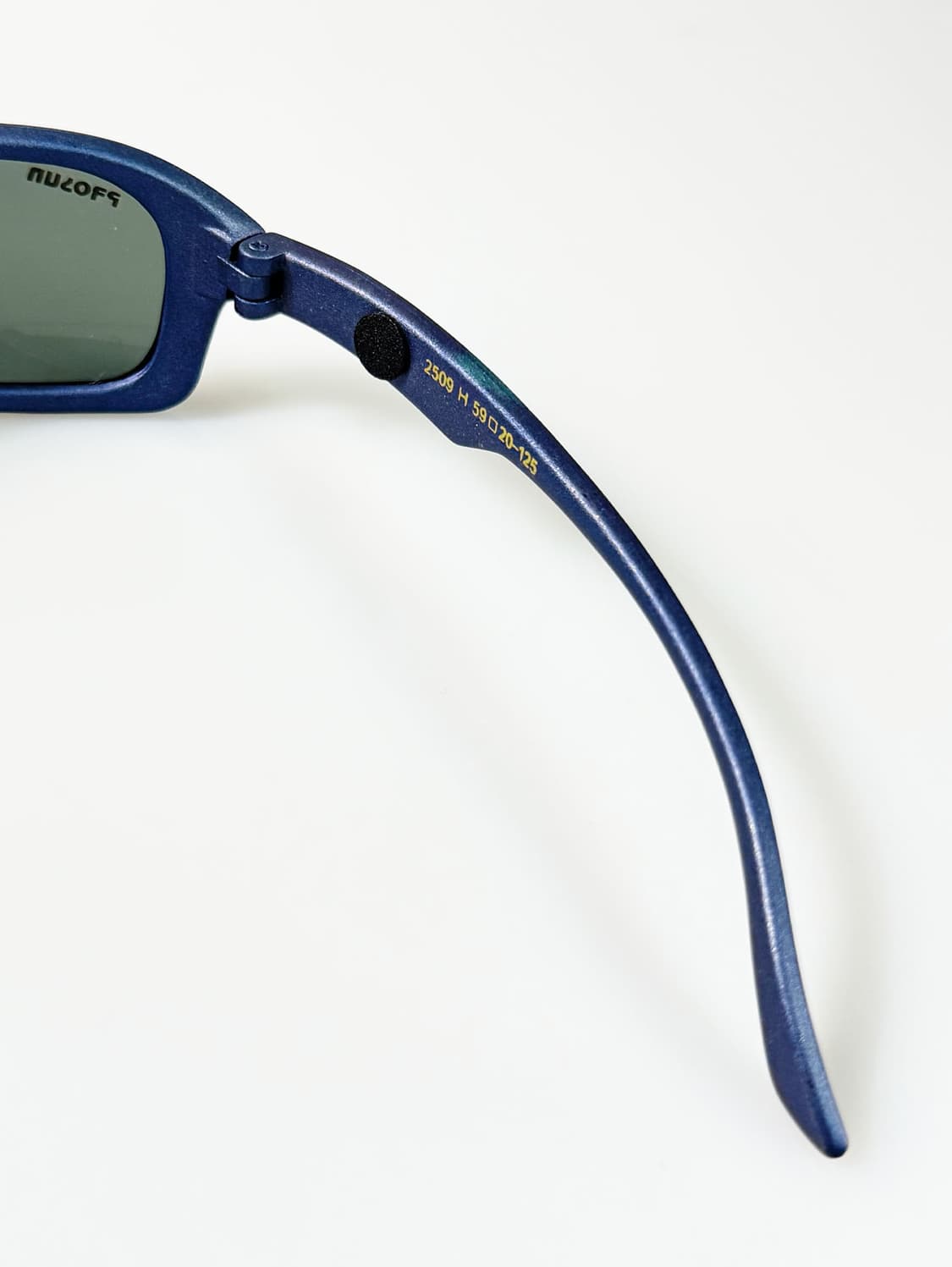 90s PROSUN 볼드 맷네이비 스퀘어 빈티지 선글라스 상품이미지6