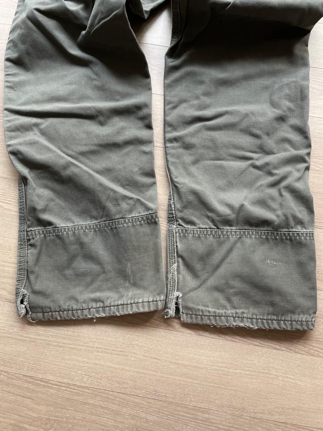 칼하트 더블니 모스 그린 B188 DMS 33x34 상품이미지9