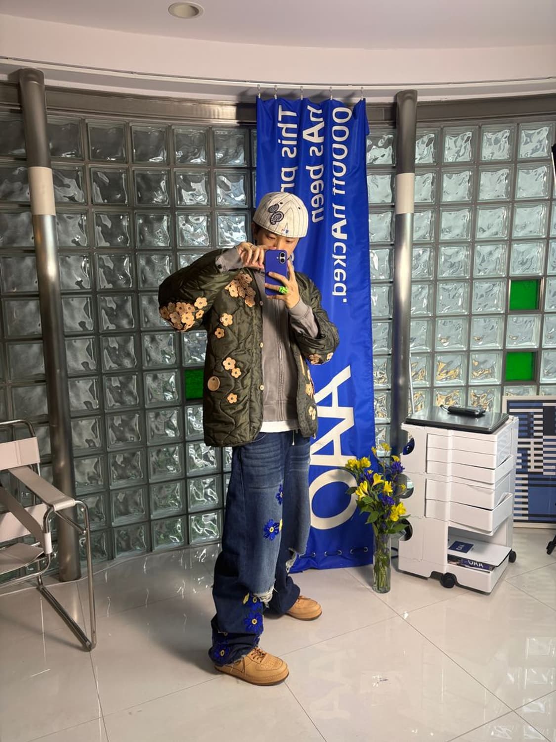 PIERCED ZIP HOODIE 스위칭 피어싱 지퍼 후드 V2 상품이미지5