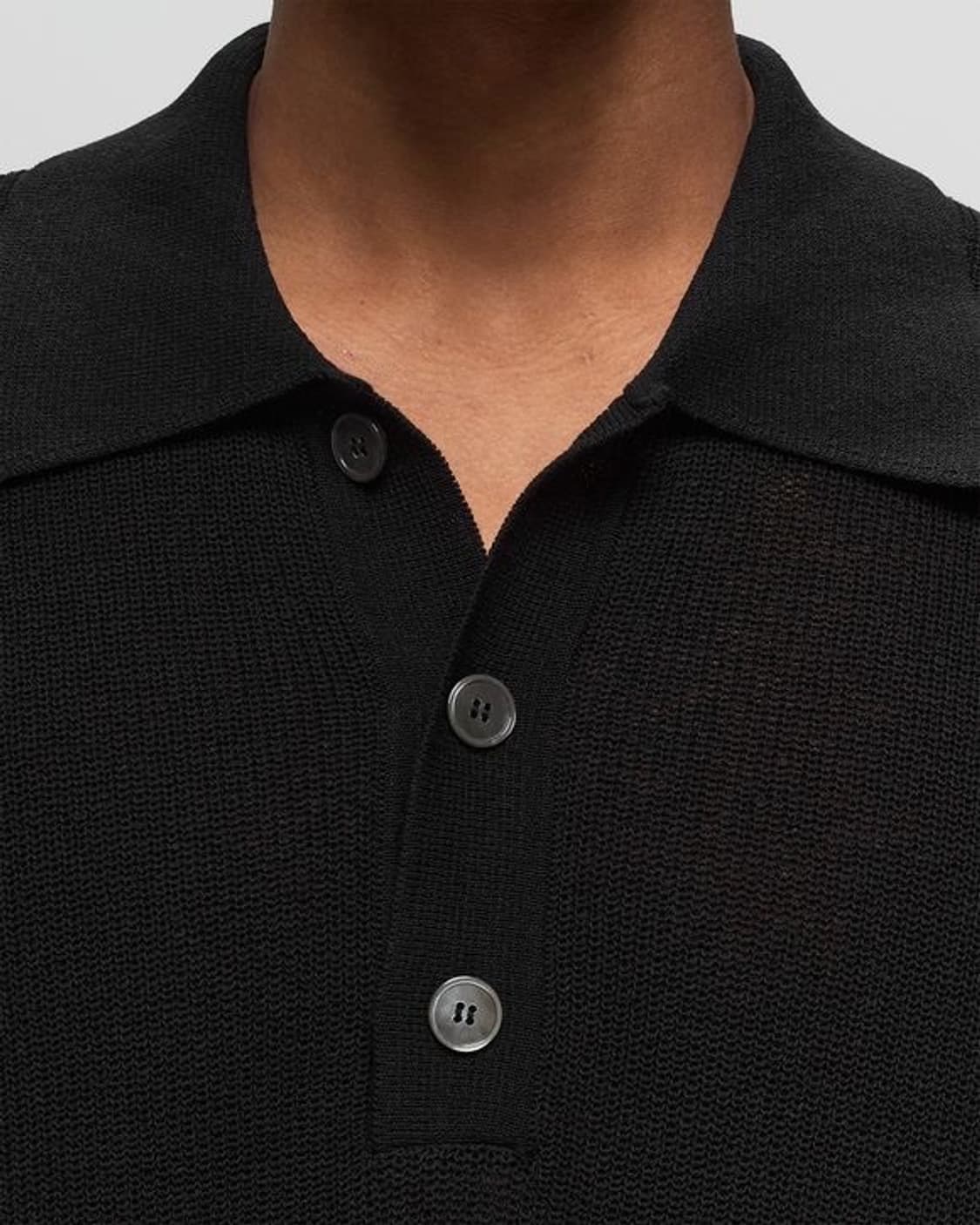 (정품/새상품) OUR LEGACY 아워레가시 남성 블랙 트레디셔날 폴로 상품이미지5