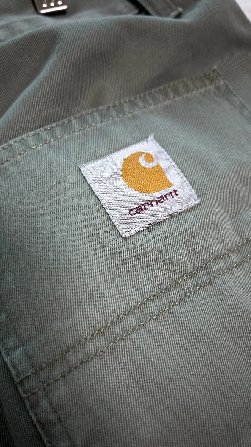 칼하트윕 싱글니 카펜터팬츠 모스그린 30/32사이즈 상품이미지3