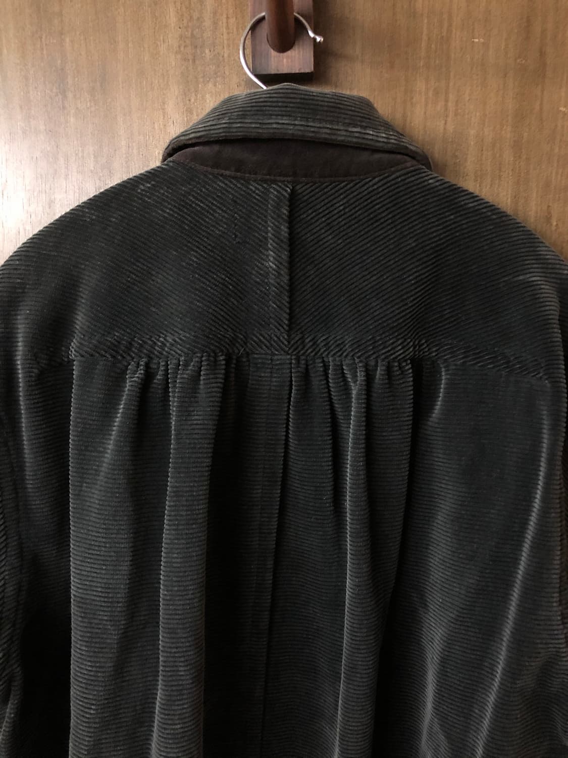 Comme des garcons tricot 코듀로이 셔링 코트 s 상품이미지7