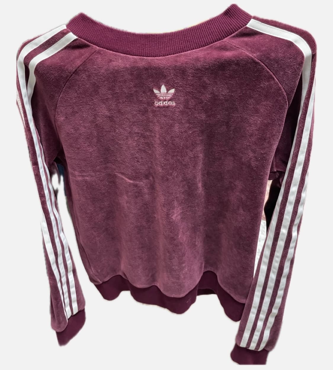 아디다스 버건디 맨투맨 상품이미지1