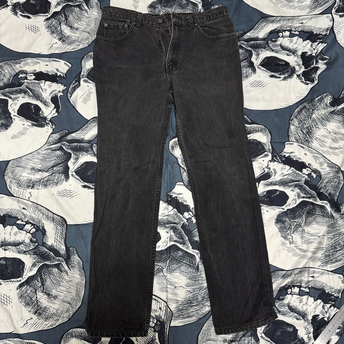 리바이스 90s 506 흑청데님팬츠 84X84 (31사이즈) 상품이미지2