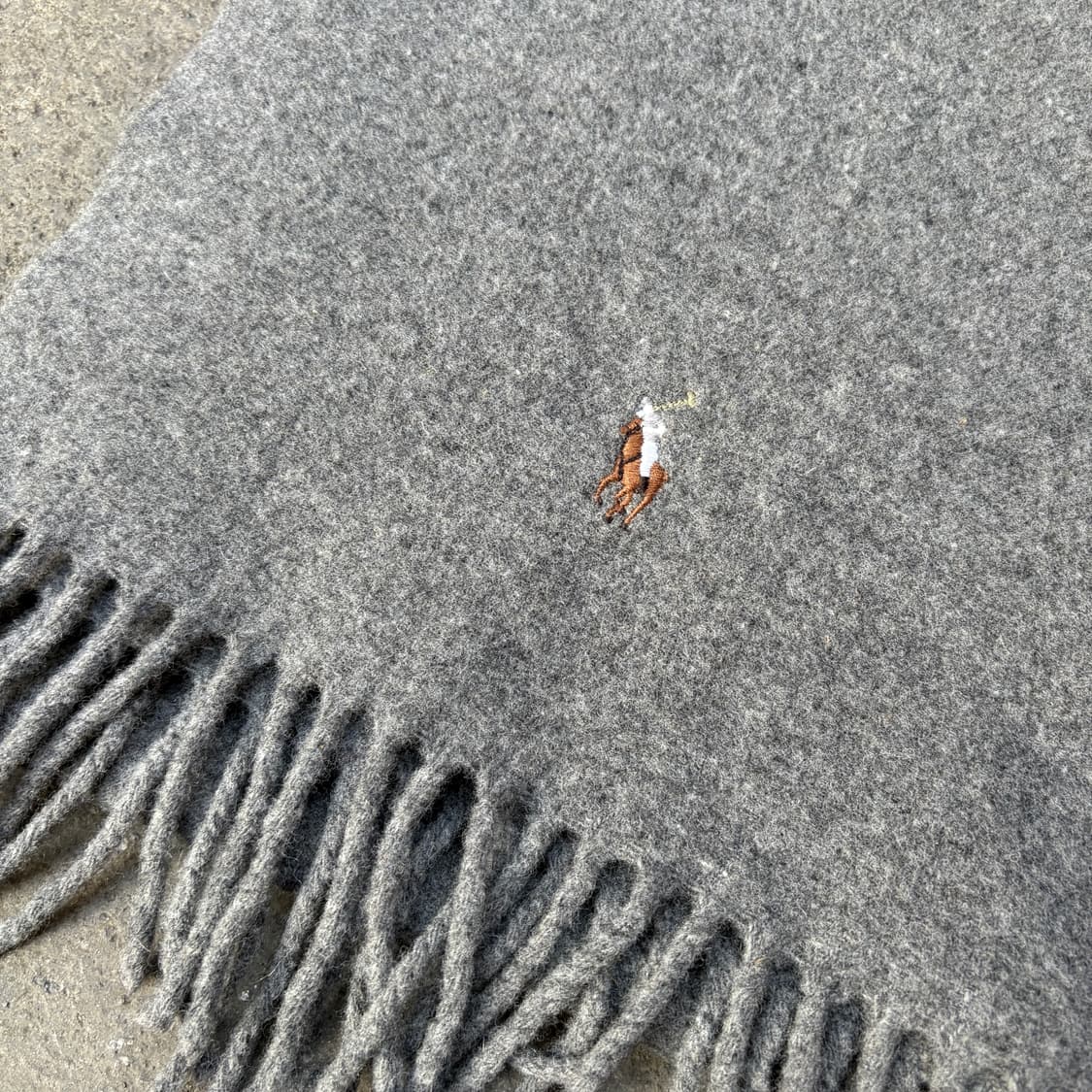 Polo 폴로 울 머플러 목도리 상품이미지2