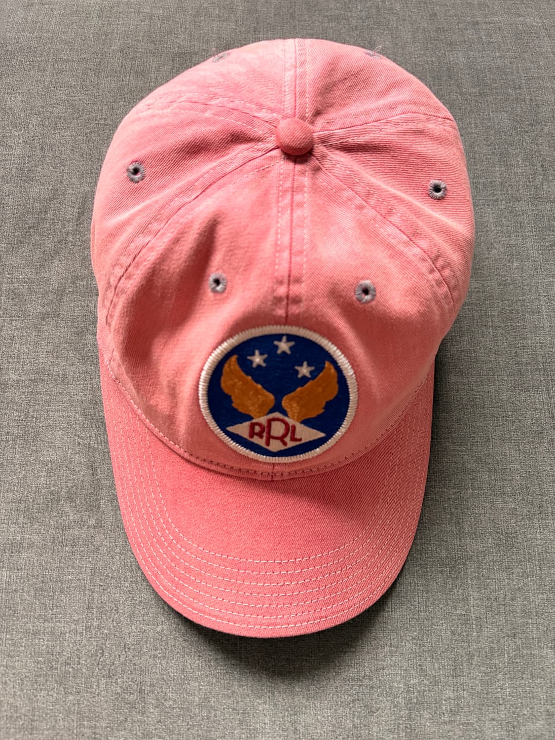 RRL 윙 로고 볼캡(핑크) 상품이미지1