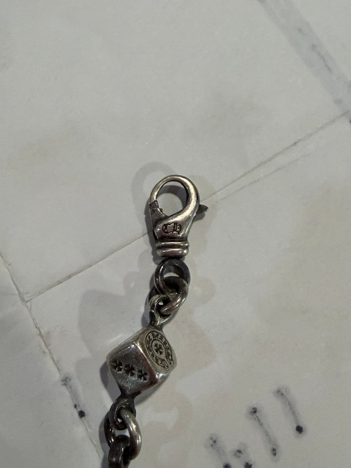 크롬하츠 다이스 9링크 팔찌 상품이미지6