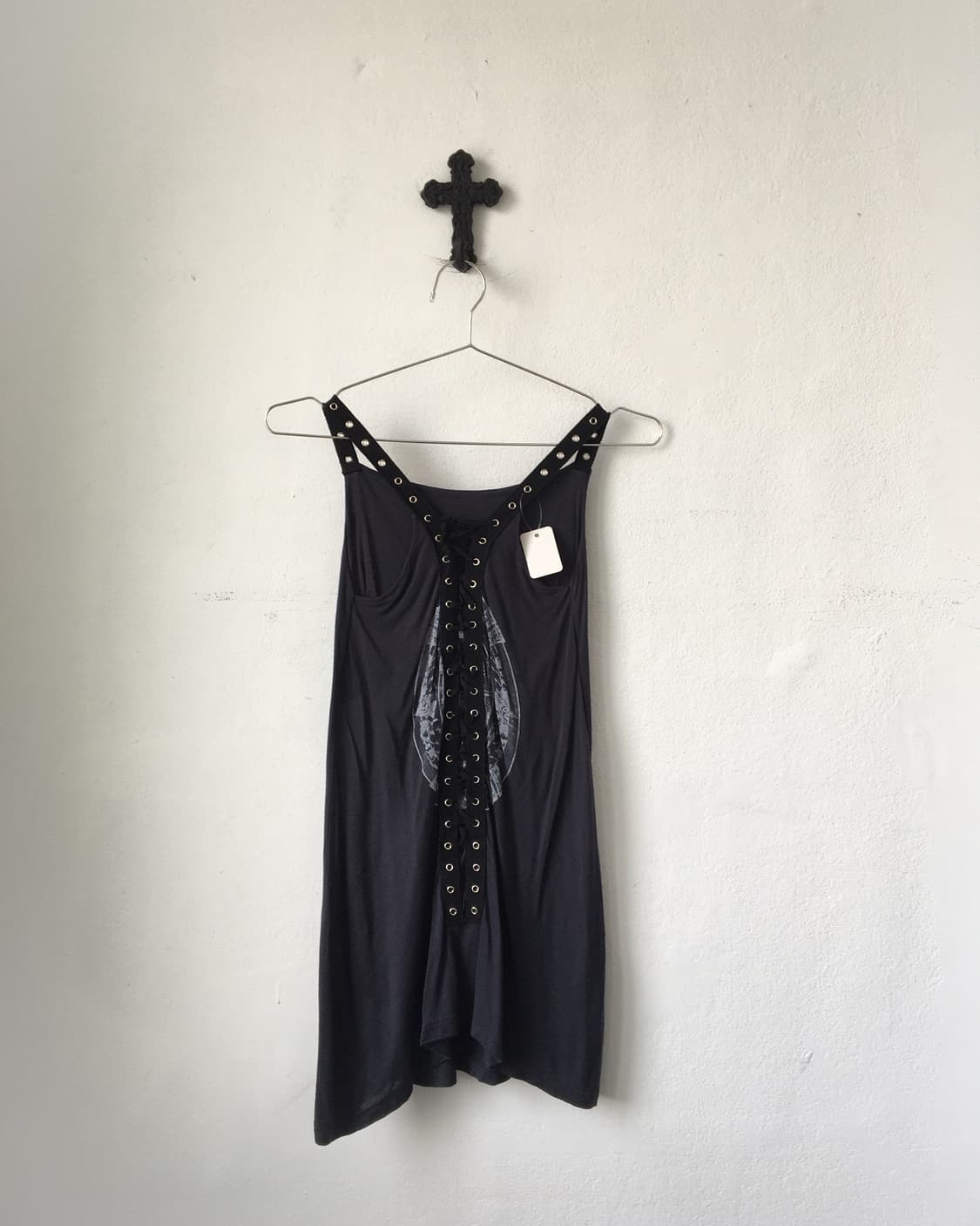 Lace up point sleeveless 상품이미지2