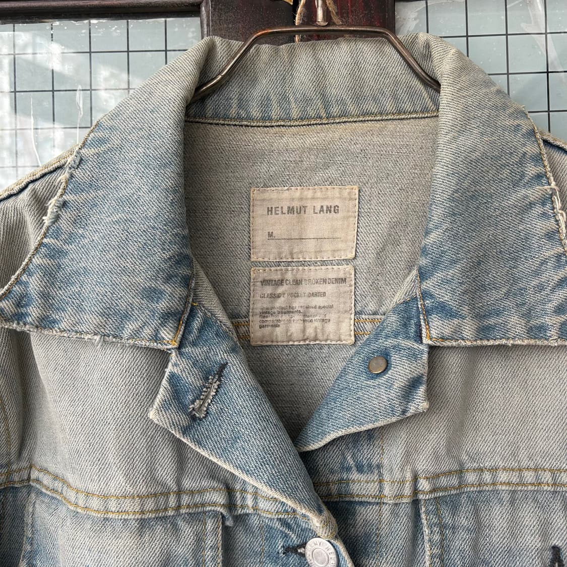 00s 헬무트 랭 type 3 데님 자켓 상품이미지3