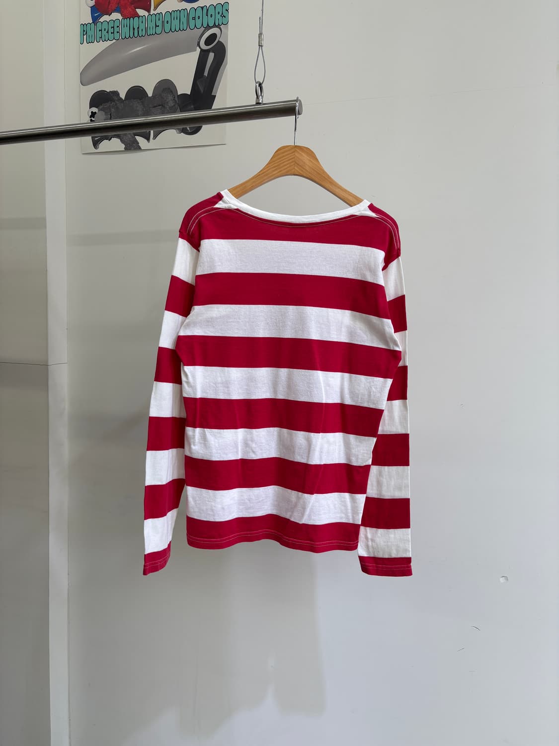 BASE CONTROL (Made in Japan) 긴팔 티셔츠 상품이미지5