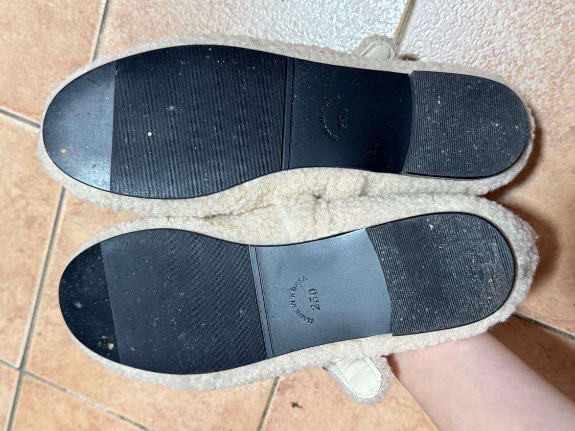 포른른 퍼 메리제인 아이보리 상품이미지5