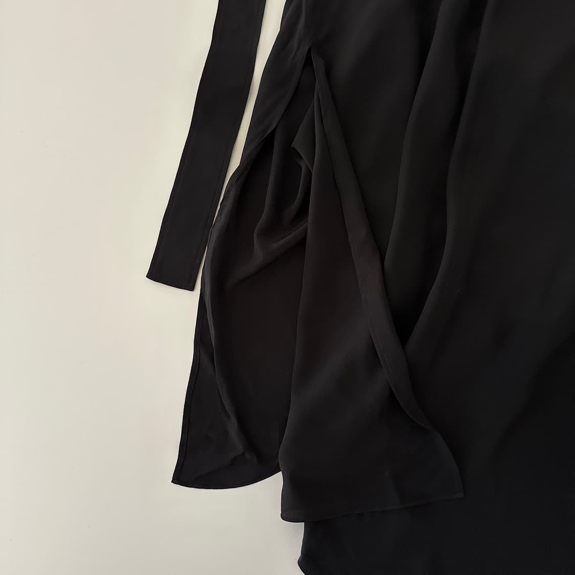 아크네스튜디오 acne studios 허리 벨트 실크 스커트 치마 상품이미지5