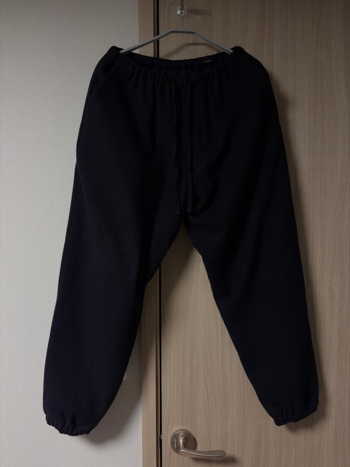 25aw 코모리 comoli 캐시미어 드로우 스트링 팬츠 1사이즈 상품이미지1