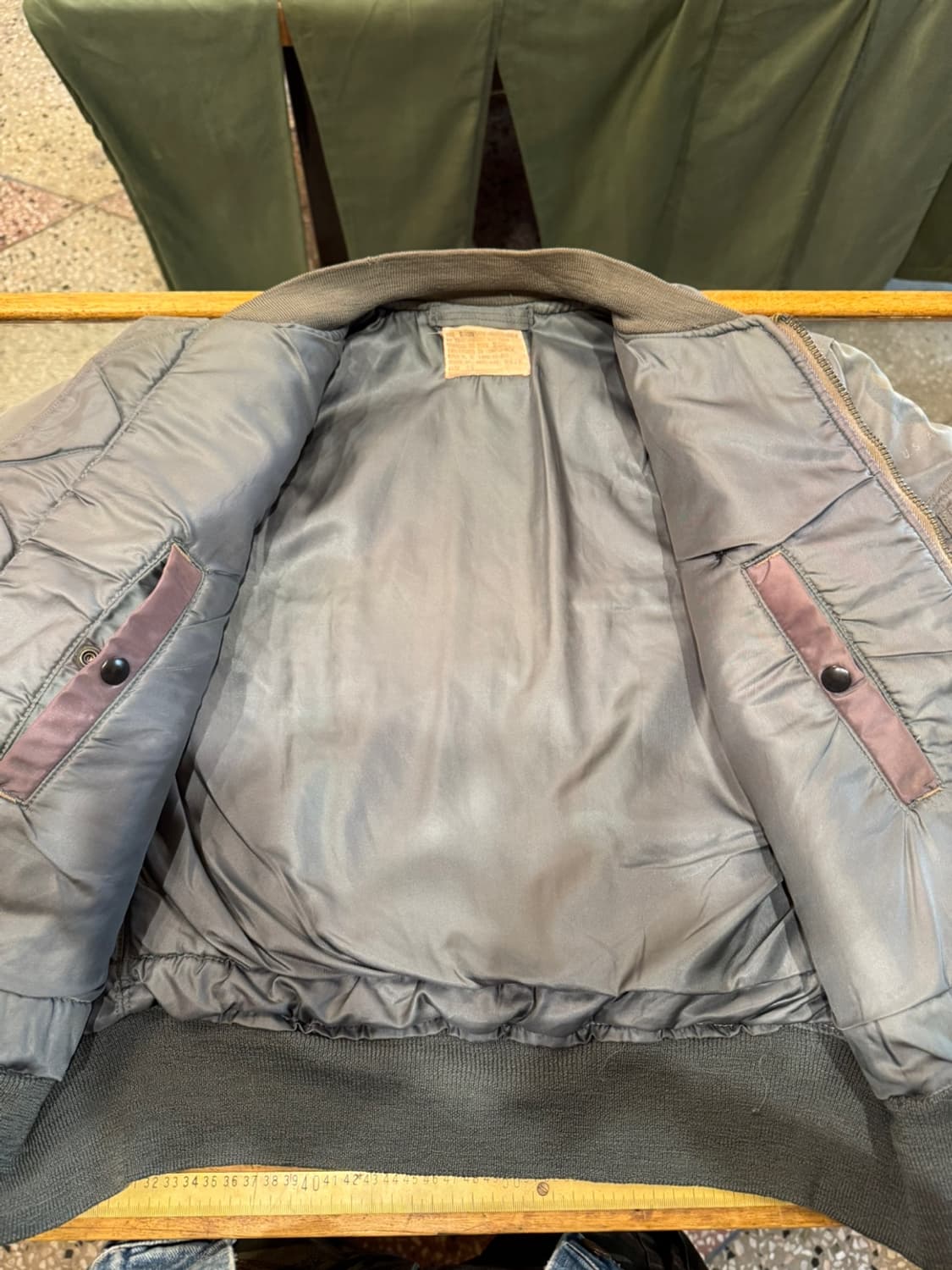 50s 오리지널 B-15D MOD 플라이트자켓 (38) 상품이미지8