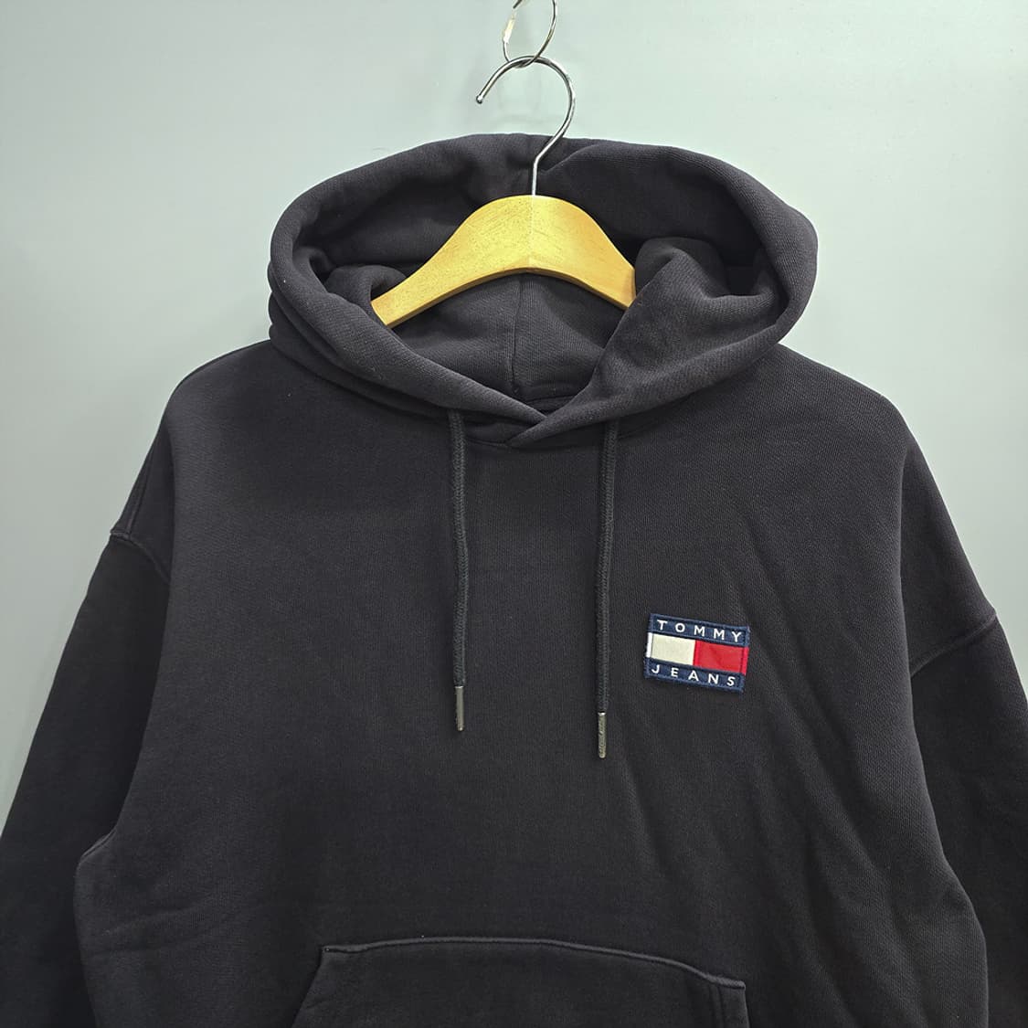 타미진스(TOMMY JEANS) 로고 후드티 S 상품이미지2