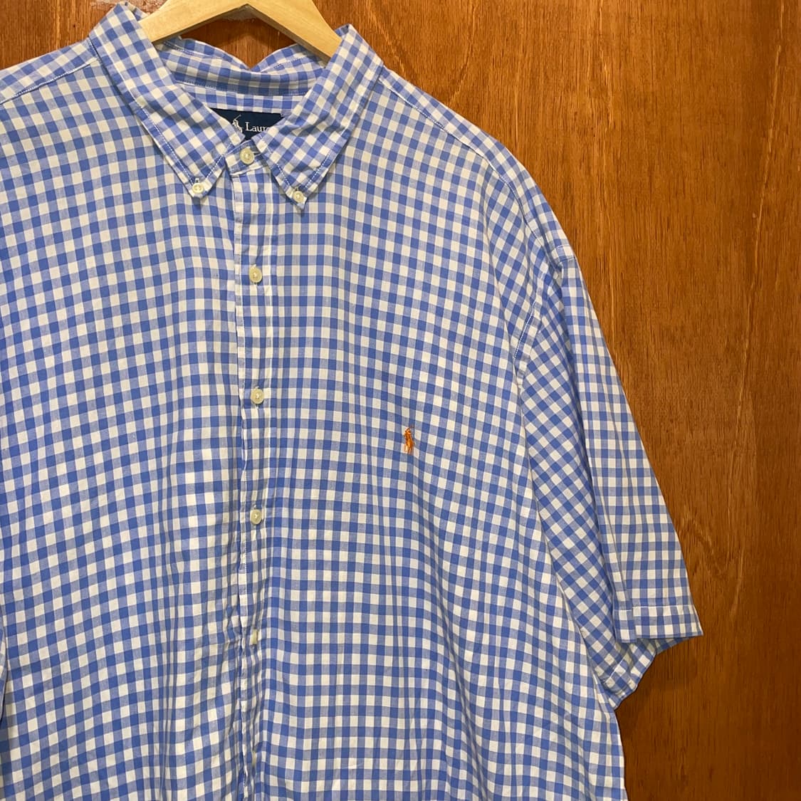 (3XL) POLO 폴로 랄프로렌 체크 반팔 셔츠 상품이미지2