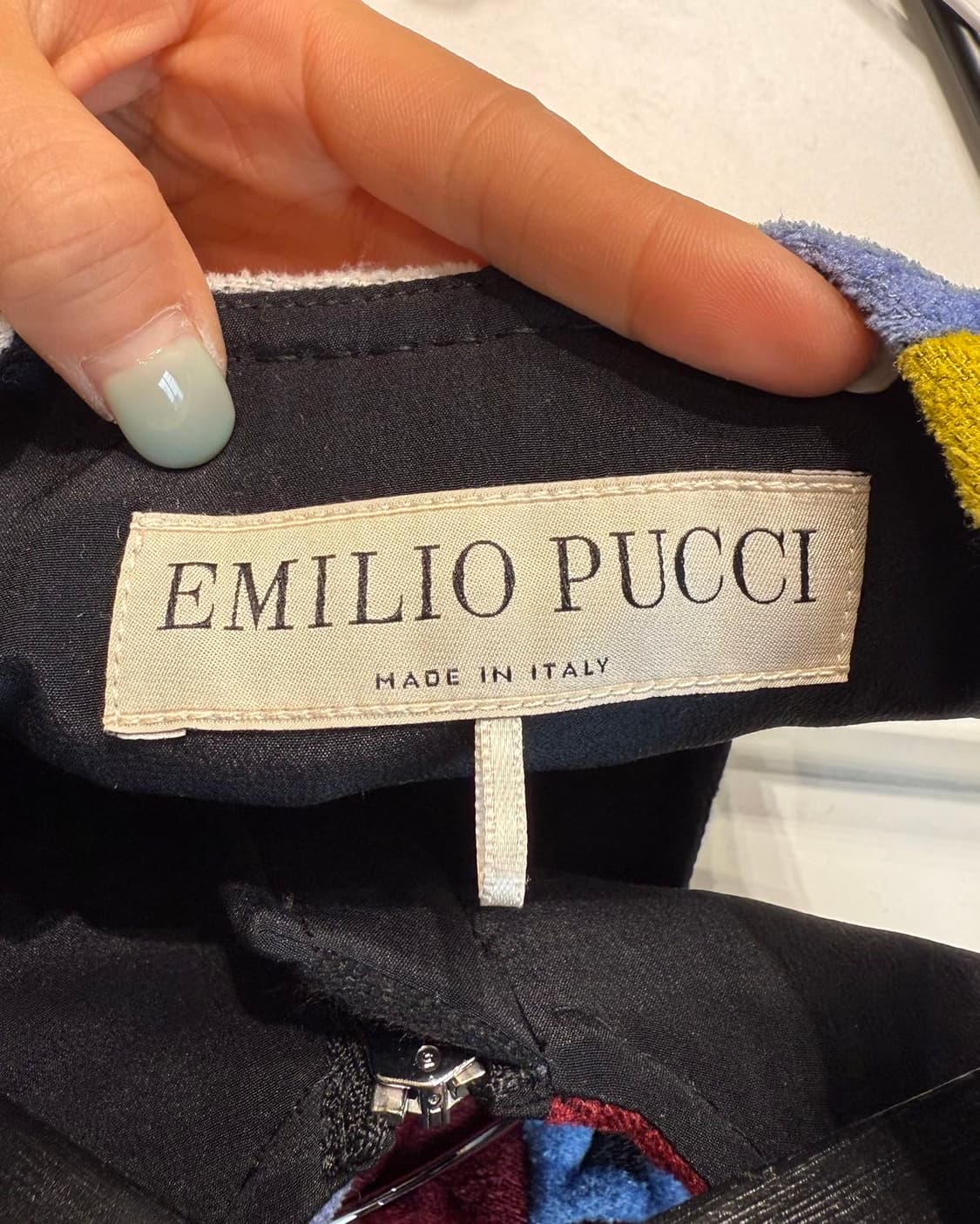 에밀리오 푸치 멀티컬러 퀼팅 슬리브리스 드레스 상품이미지8