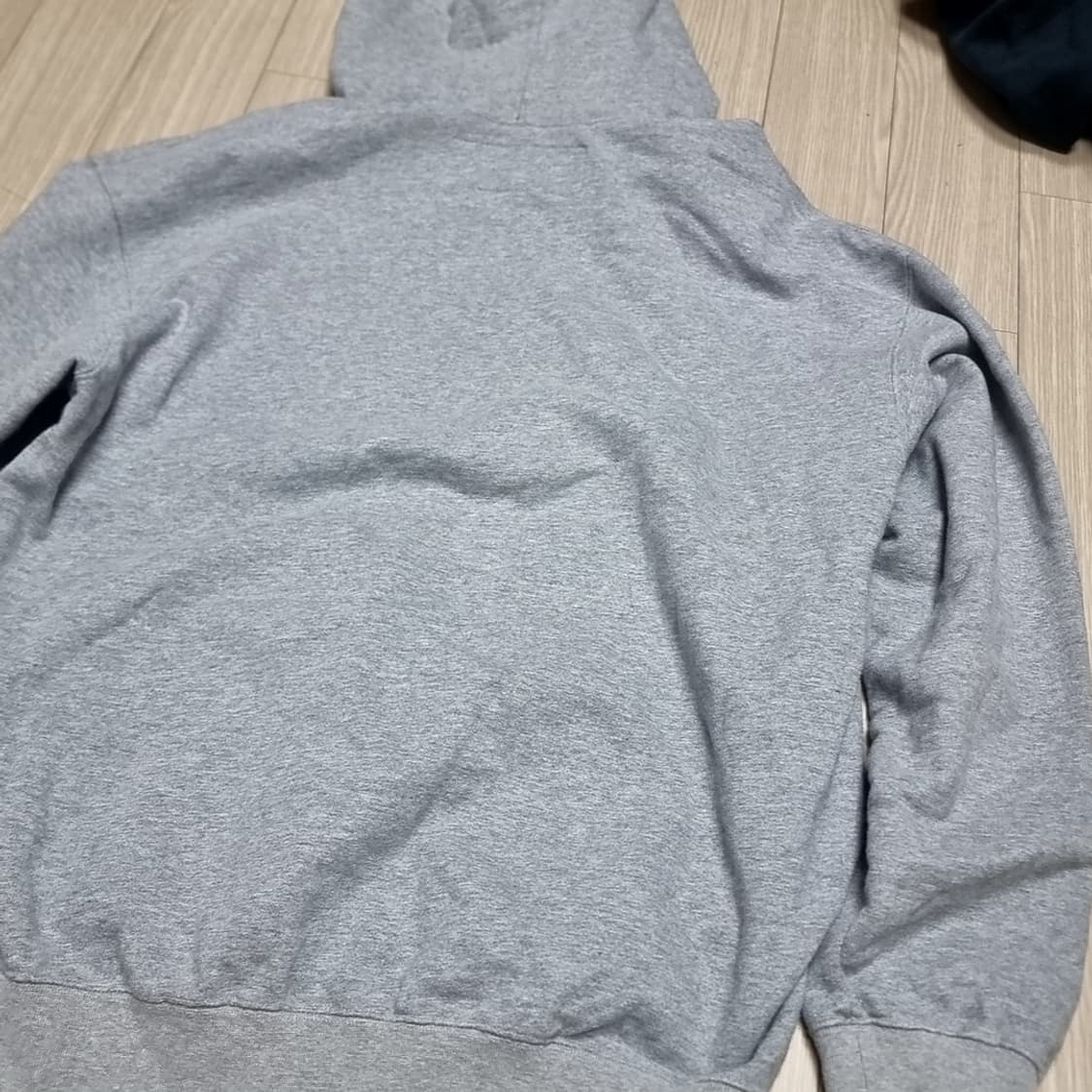 usa 미제 SUPER S 회색 후드티 L 상품이미지4