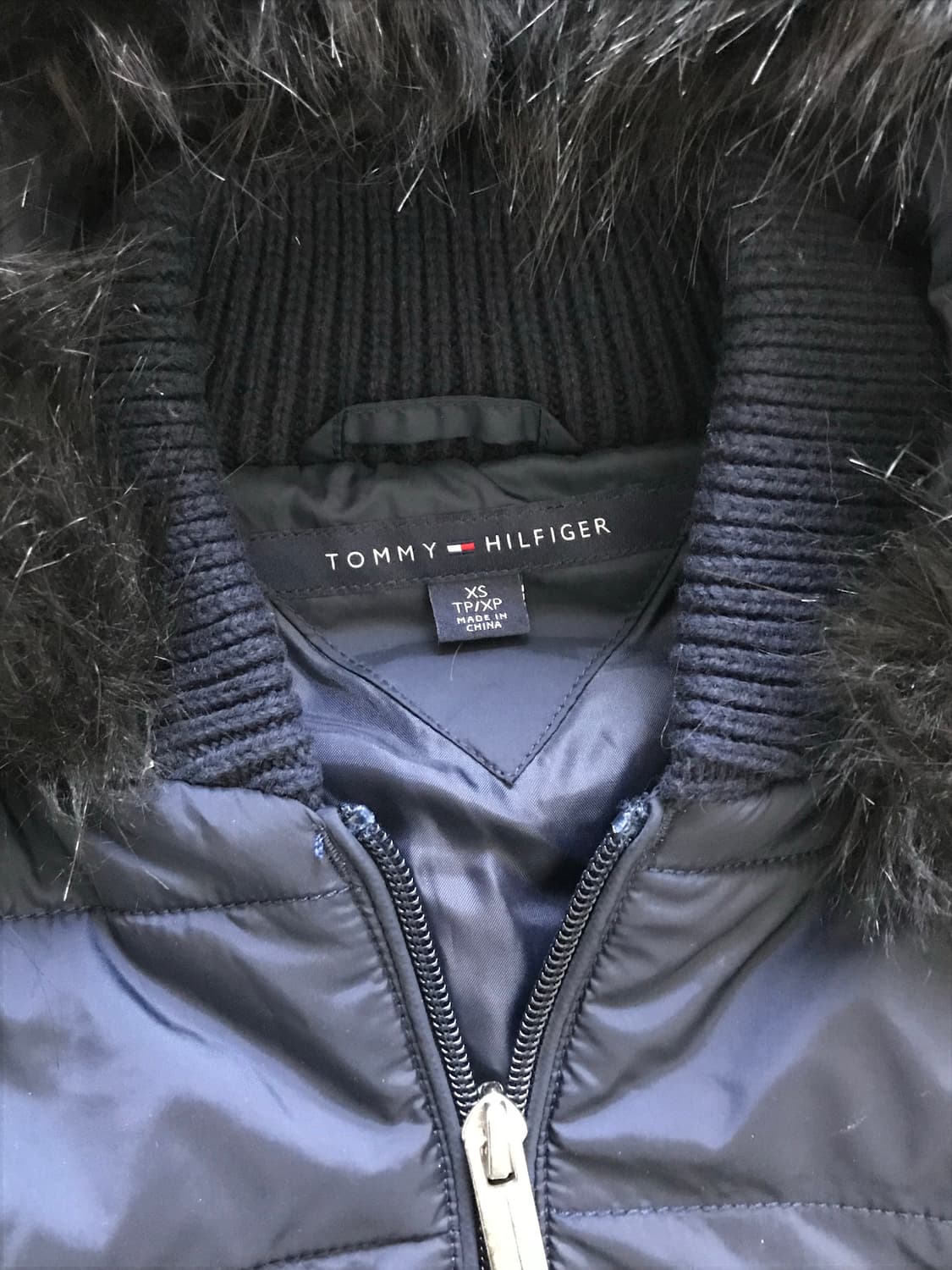 타미힐피거 로고 울프죠 니트 패딩 자켓 상품이미지8