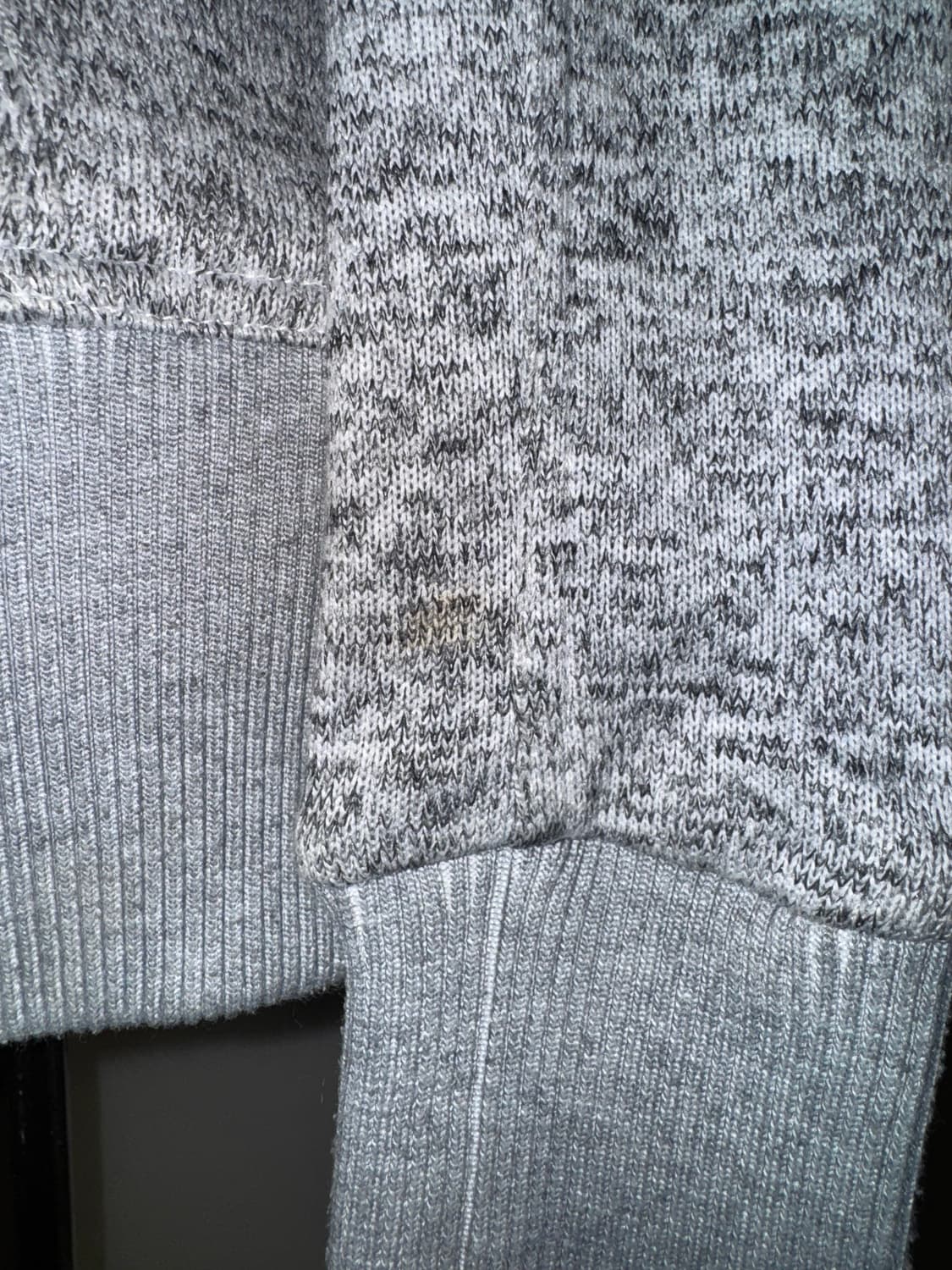 Sorridere 하이넥 그레이 후드집업 상품이미지8