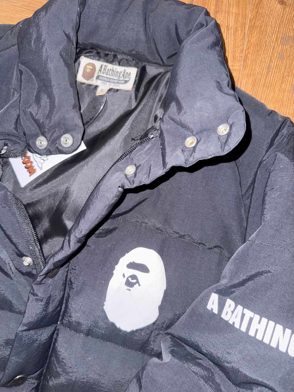 A Bathing Ape 베이프 로고 패딩 상품이미지8