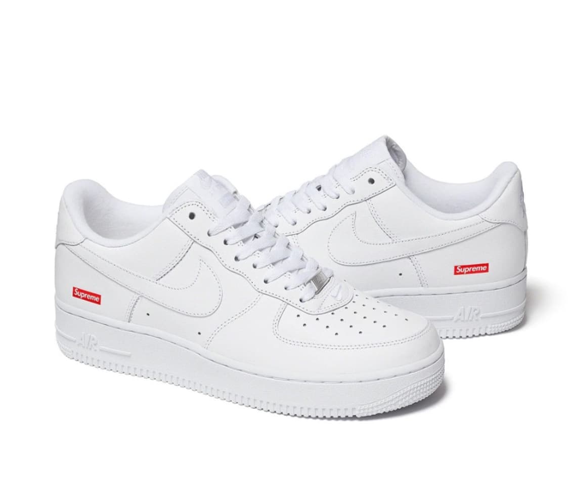 ( 새상품) 슈프림x나이키 슈포스 에어포스1 로우 CU92250-100  상품이미지5