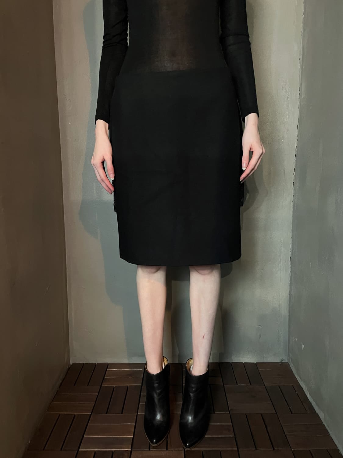 시몬 로샤 레이스 스커트 상품이미지3