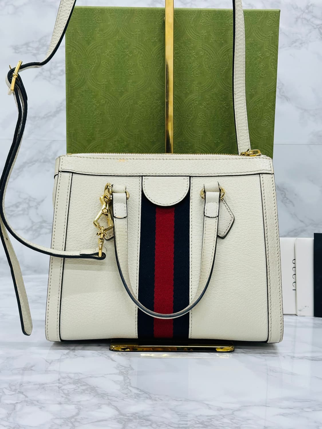 구찌 오피디아 스몰 탑핸들 숄더백 상품이미지6