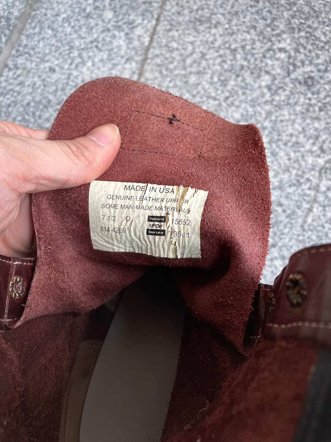 쏘로굿 120주년 한정모델 플레인토 워커 USA 상품이미지8