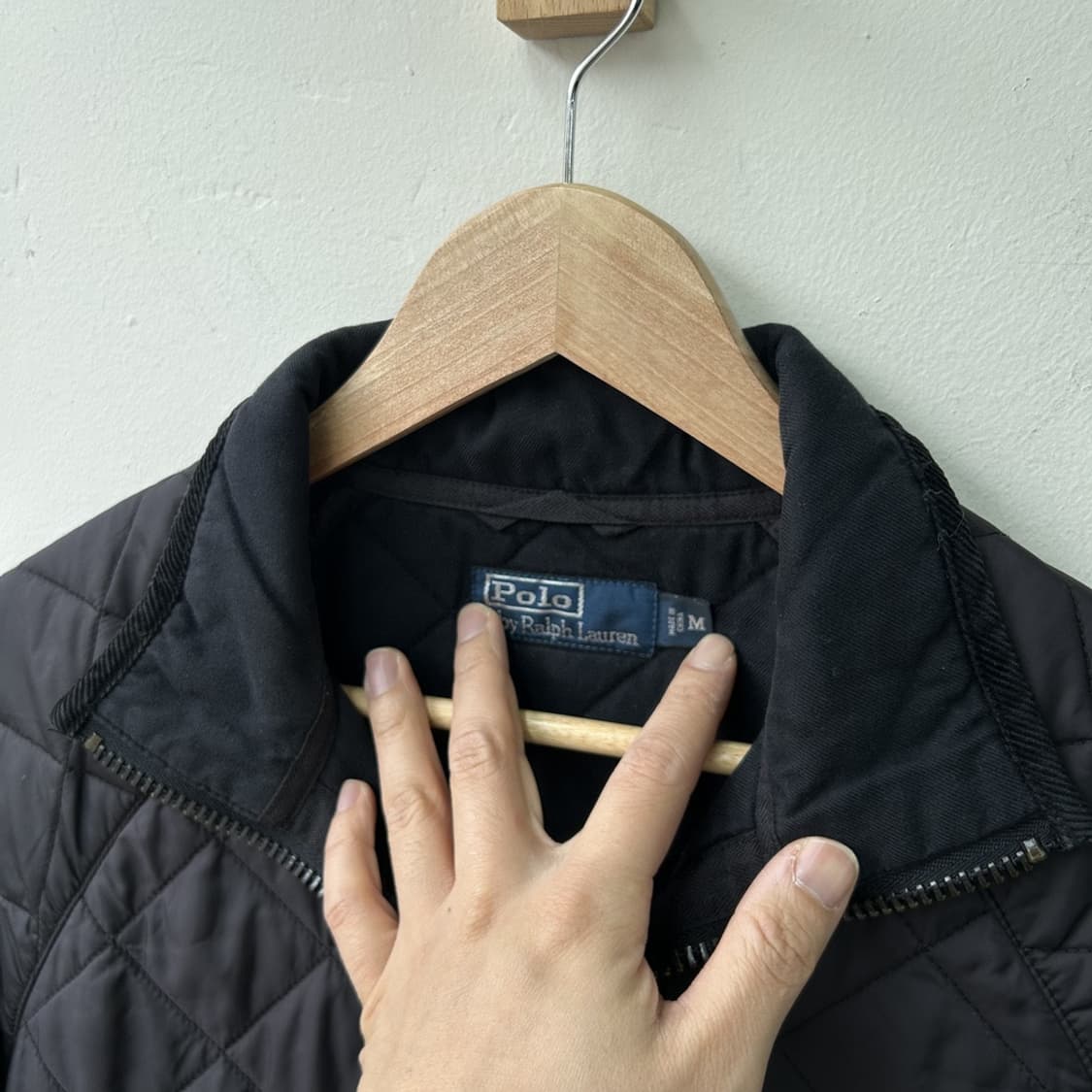 15983 - 폴로 랄프로렌 블랙 퀄팅 자켓 상품이미지4