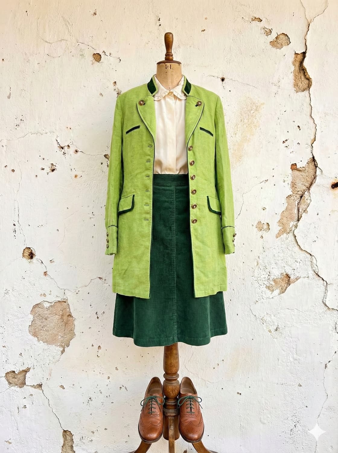 독일 Lodenfrey 린넨 자켓 상품이미지2