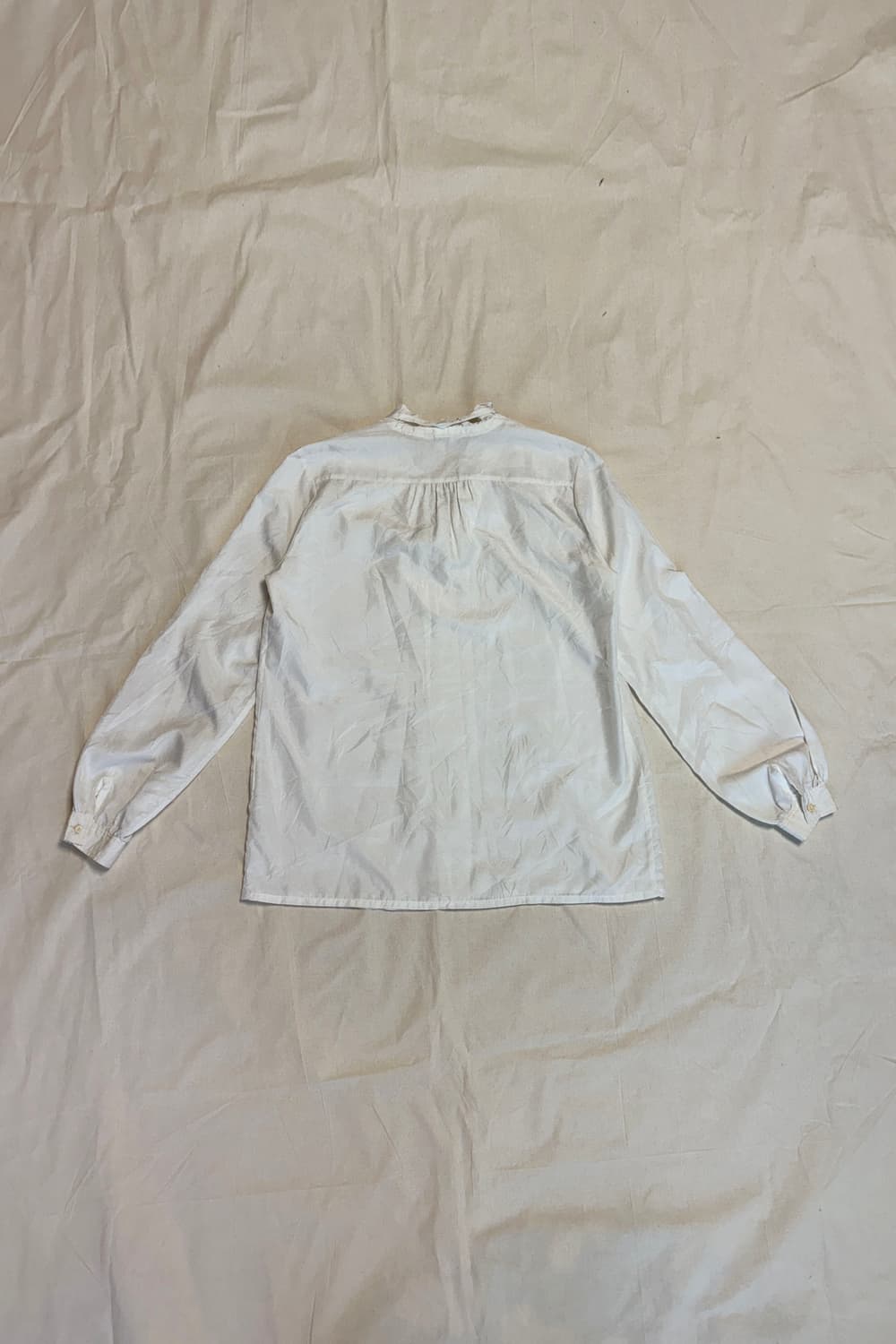 Ruffle Collar Long Sleeve Shirt  상품이미지8