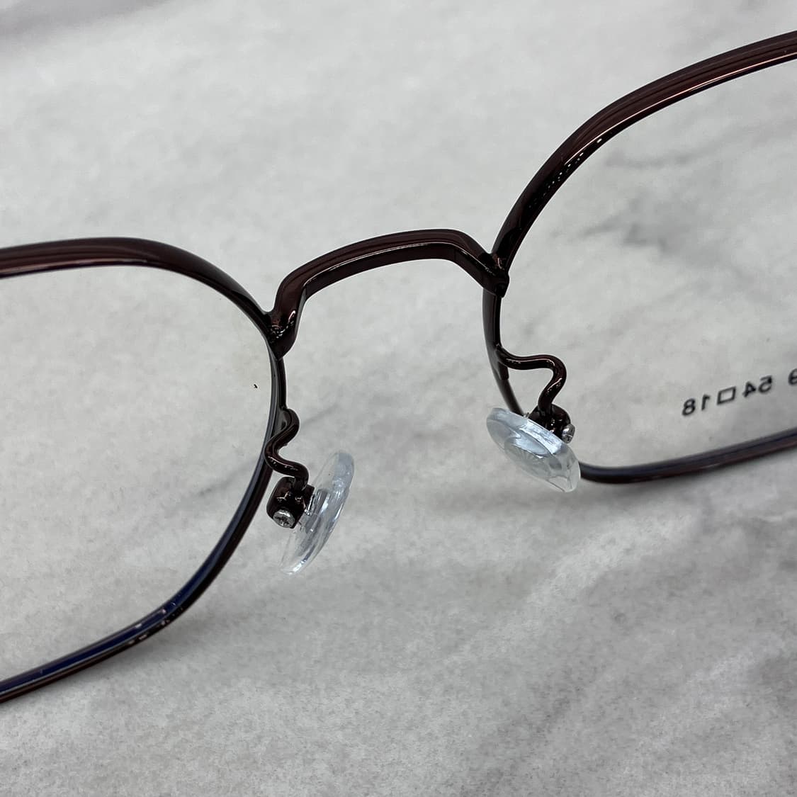 C43 CLD9 유광 브라운 웰링턴 메탈테 안경 상품이미지4