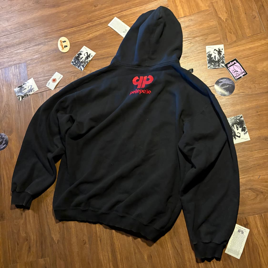 Pelle Pelle Heavy cotton zip-up hoodie 상품이미지3