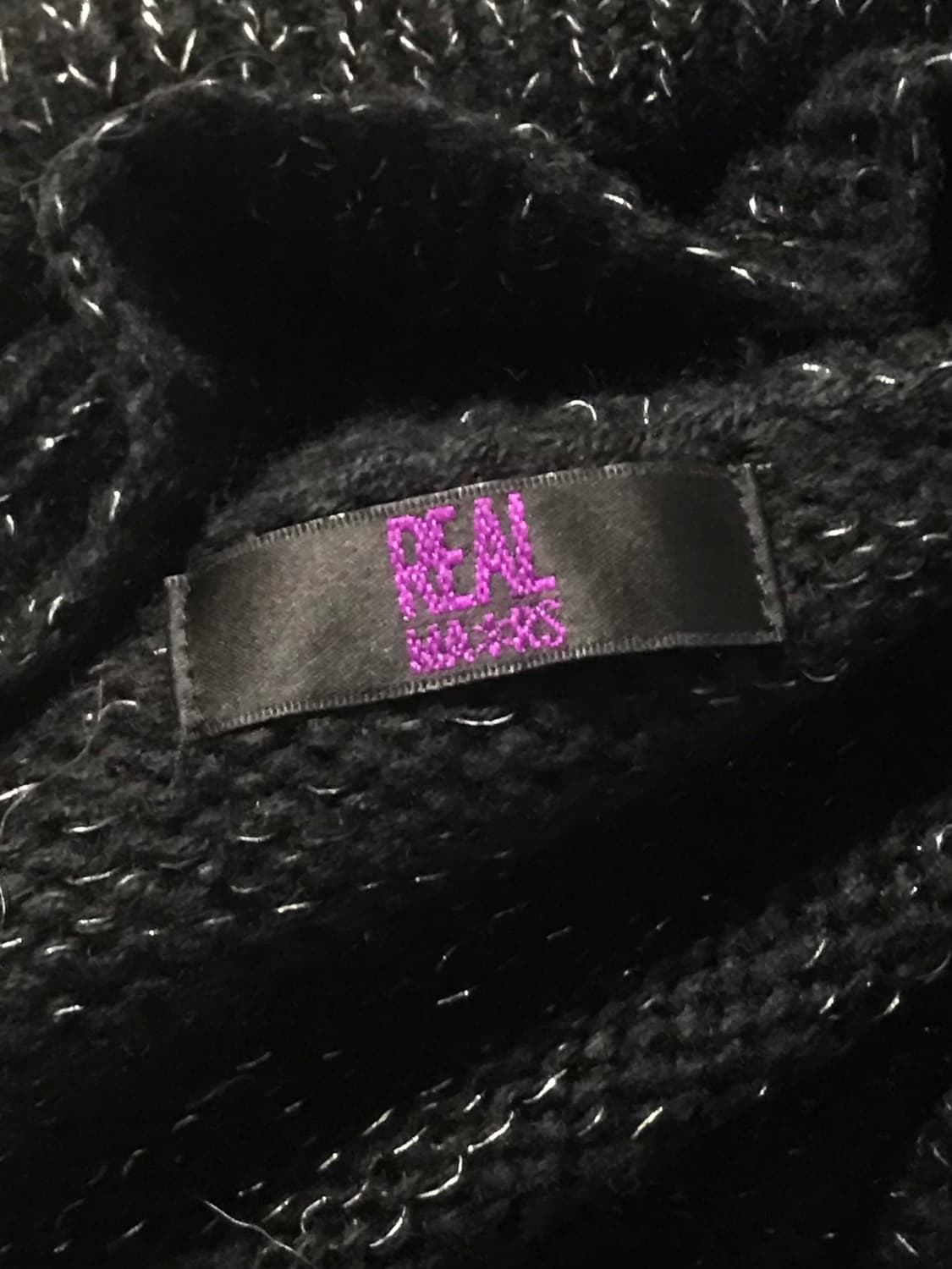 택포•빈티지 마즈 ma*rs 갸루 금장 하이넥 글리터 니트 원피스 탑 상품이미지7