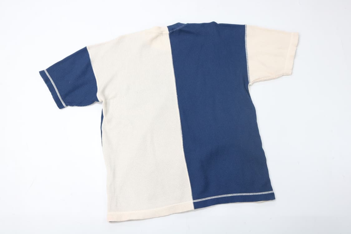 미스터 준코 빈티지 와플 조직 하프 앤 하프 포켓 티셔츠 상품이미지6