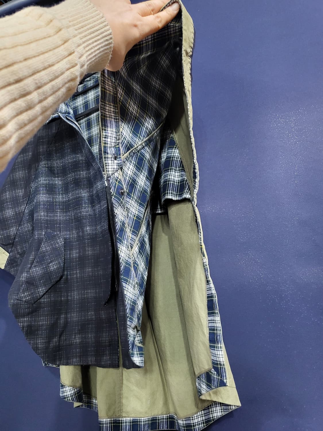 케이프 판초 자켓식 상품이미지4