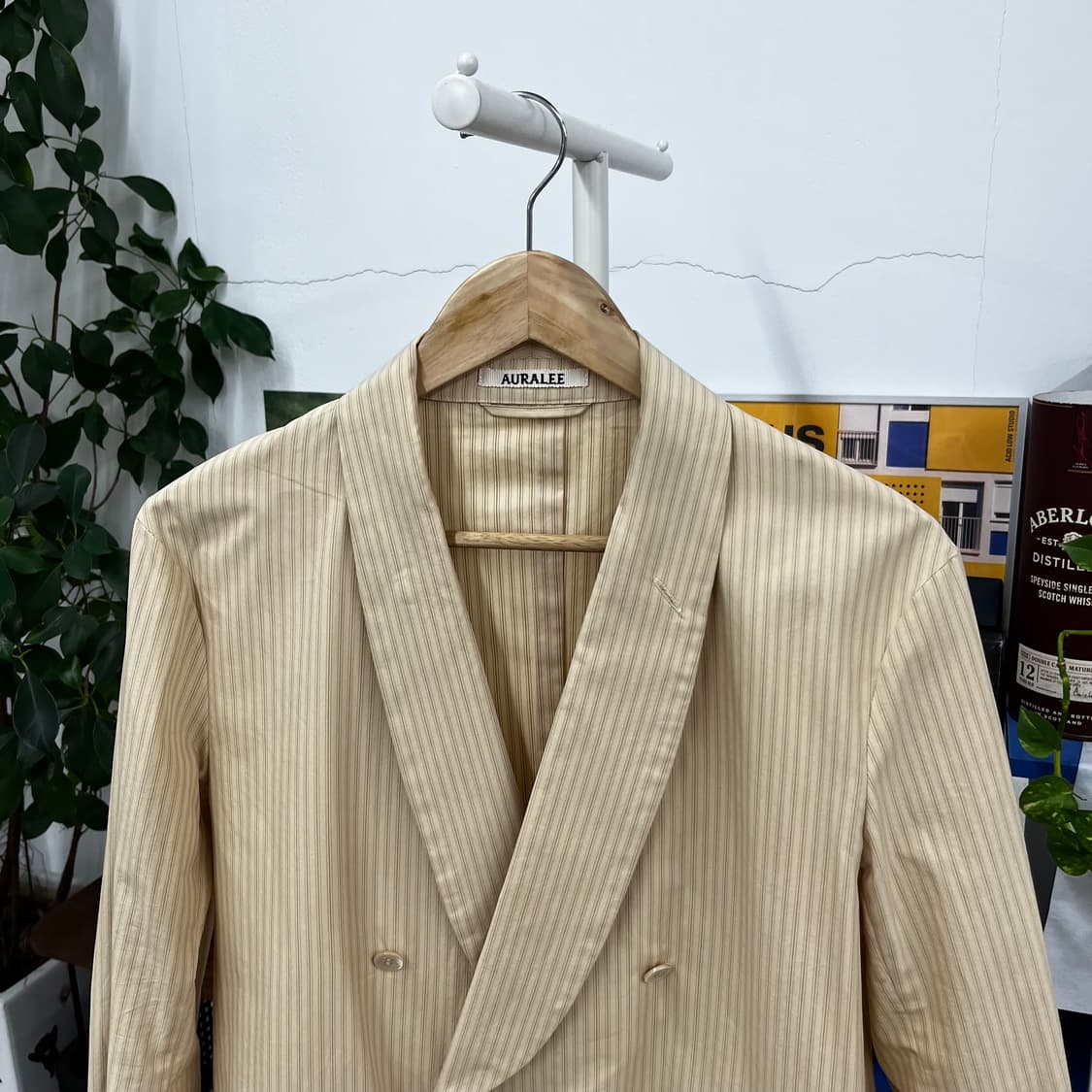 오라리 핑스 트윌 숄칼라 자켓 2 상품이미지2