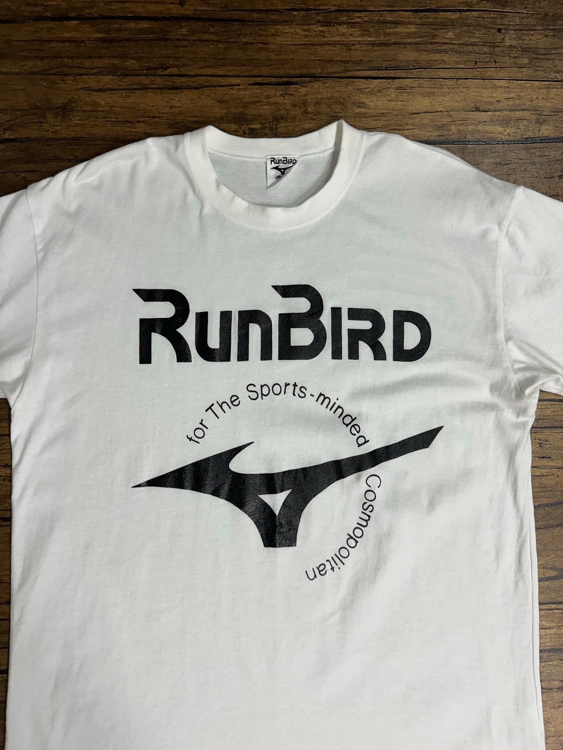 미즈노(Mizuno) 런버드(RunBird) 빅로고 반팔 티셔츠 L 상품이미지2