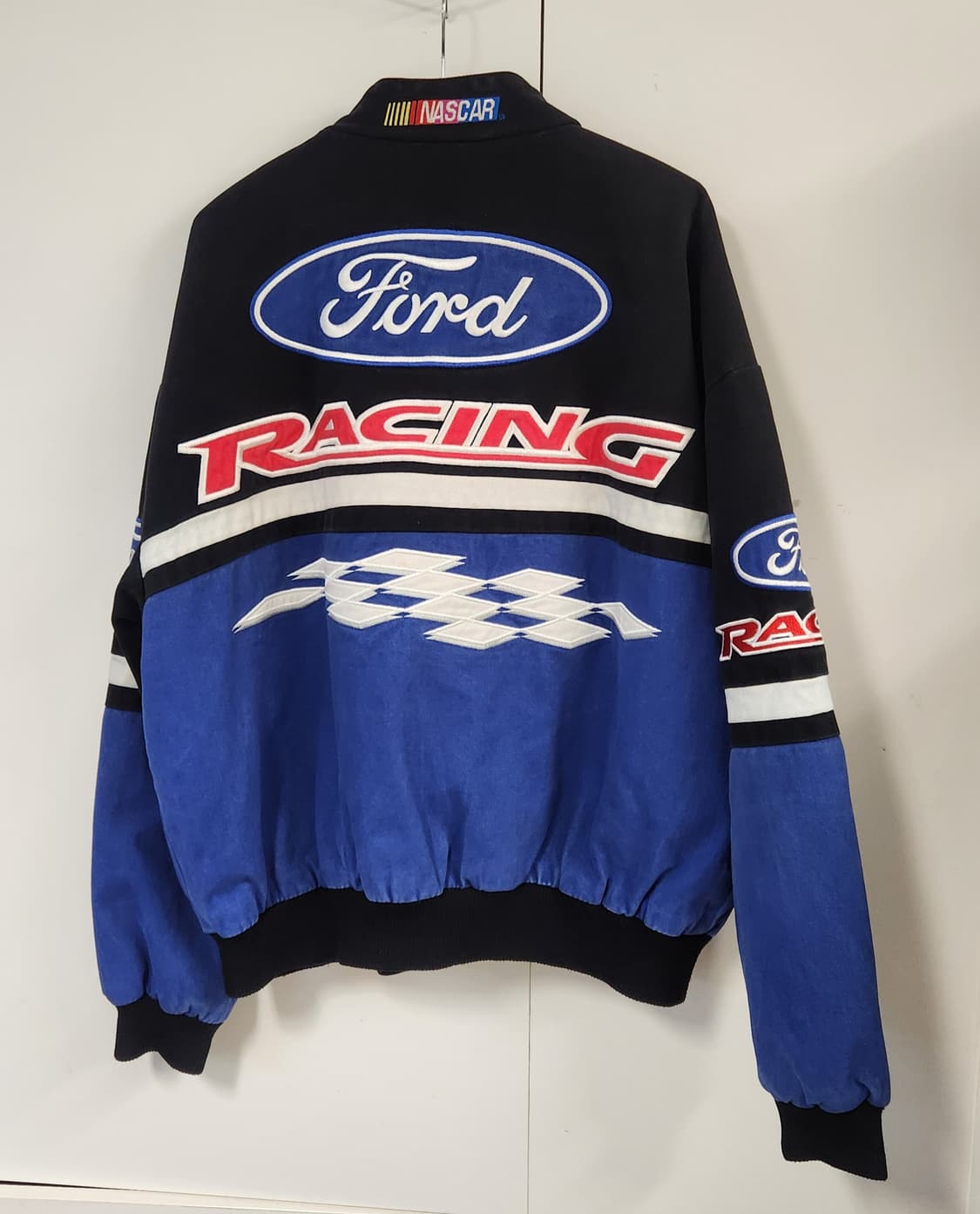 오리지널 나스카 포드 블루 레이싱 자켓 L 상품이미지2