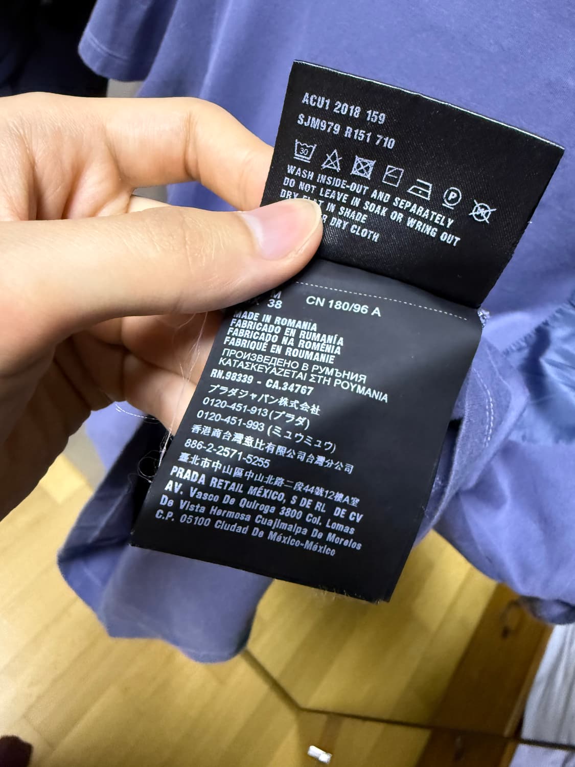 프라다 스포츠 리네아 로사 포켓 티셔츠 상품이미지8