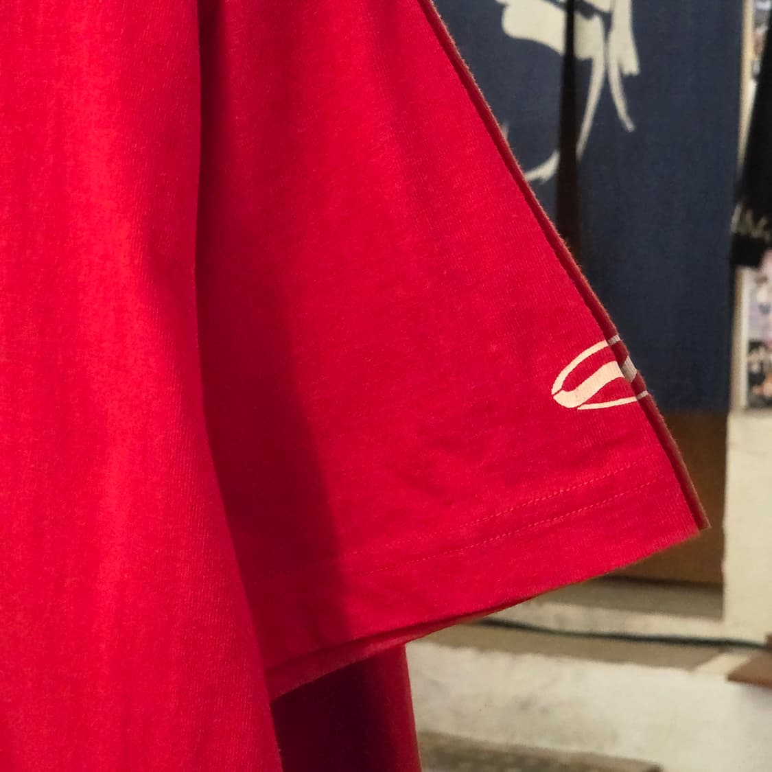 90S 반스 레드 반팔 상품이미지3