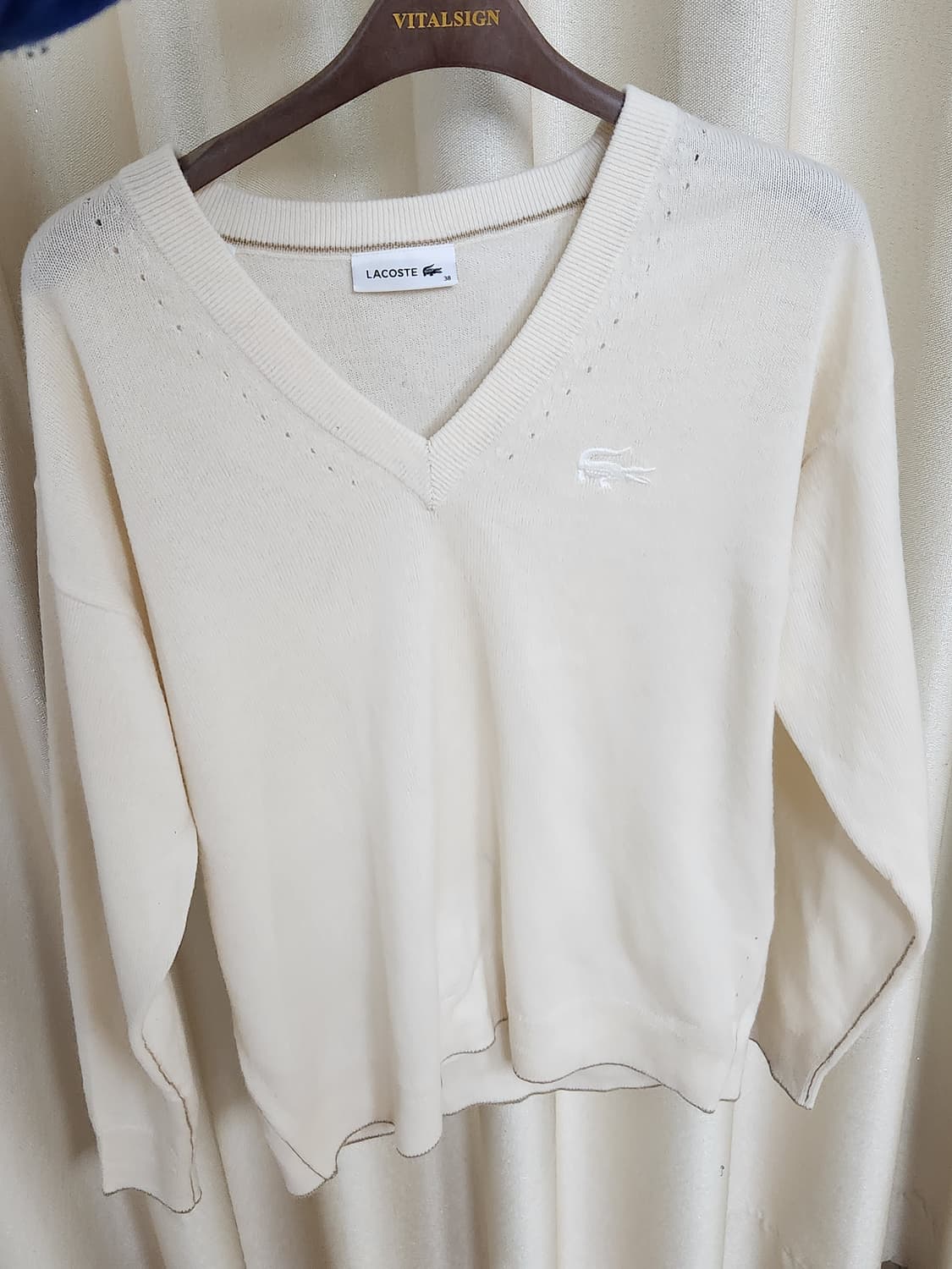 (새상품)라코스테 브이넥 스웨트 AF2405 상품이미지8