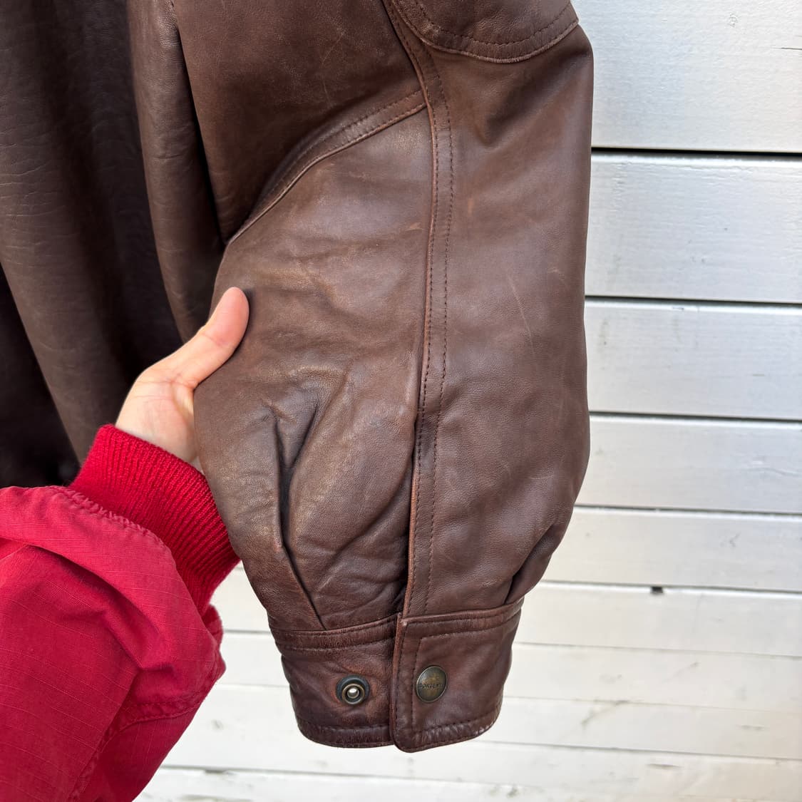 Vintage 빈티지 레더 가죽 자켓 상품이미지9