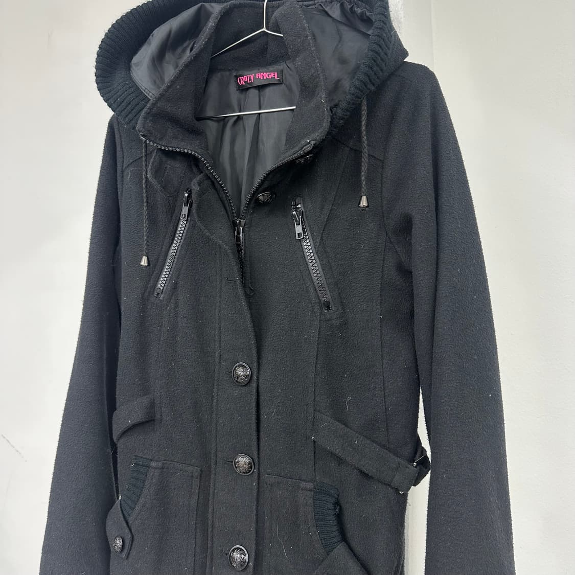 Crazy angel long hood jacket  상품이미지3