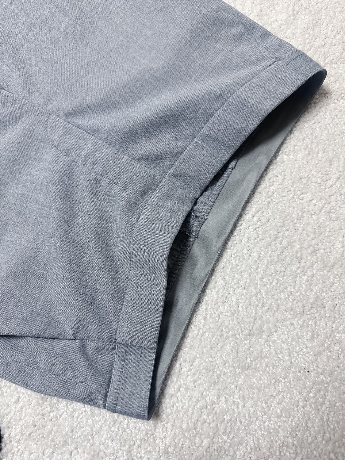 [유니클로] 허리밴딩 그레이 슬랙스 M 스마트 앵클 팬츠 상품이미지2