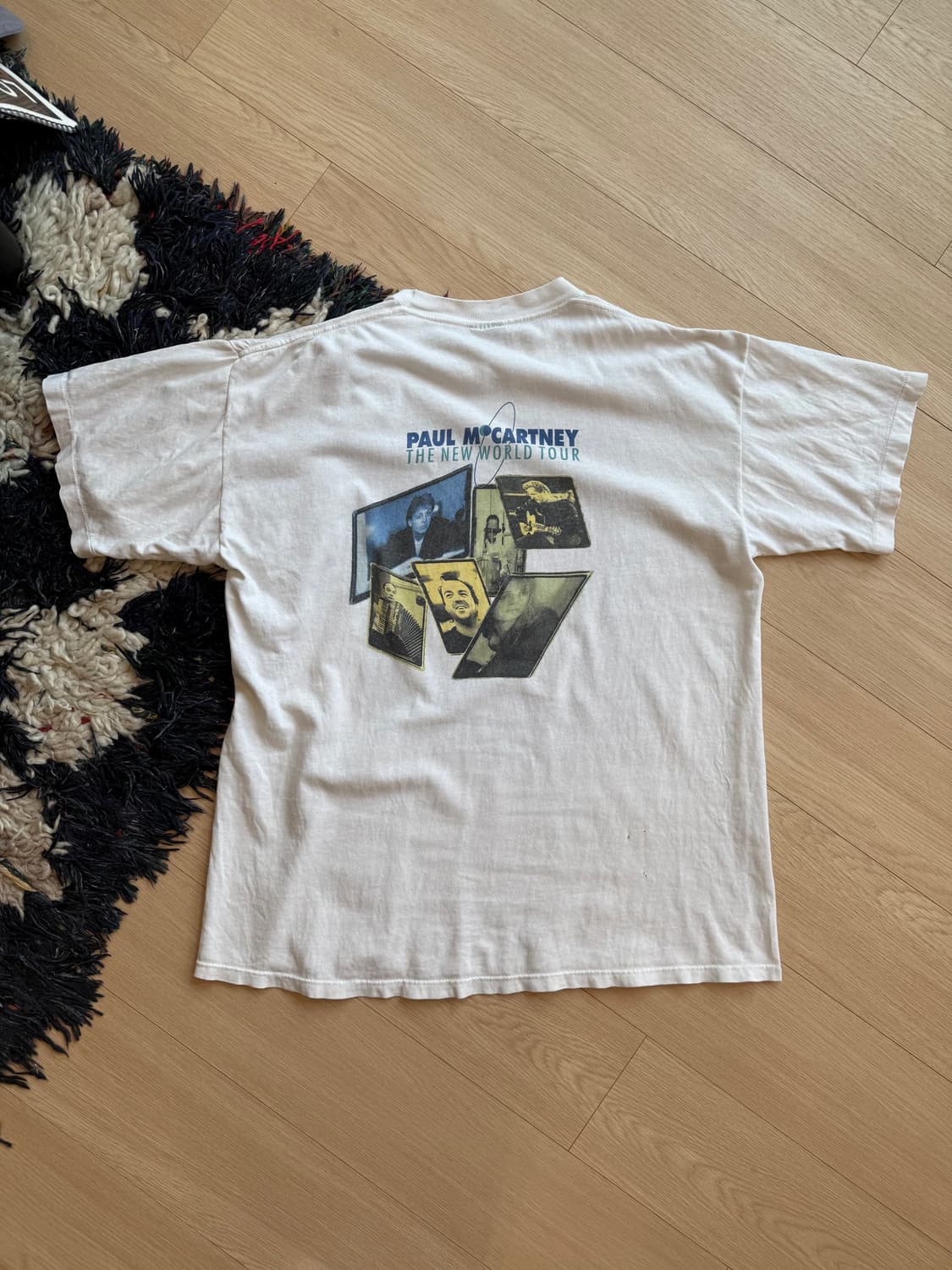 [XL] 90s 폴 매카트니 빈티지 월드투어 티셔츠 상품이미지4