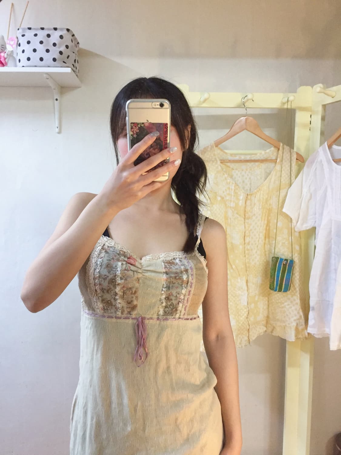 레이스 플라워 레이어드 나시 상품이미지2