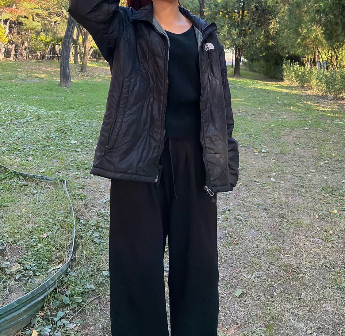 노스페이스 페이즐리 경량여성패딩(95)(m) 상품이미지7