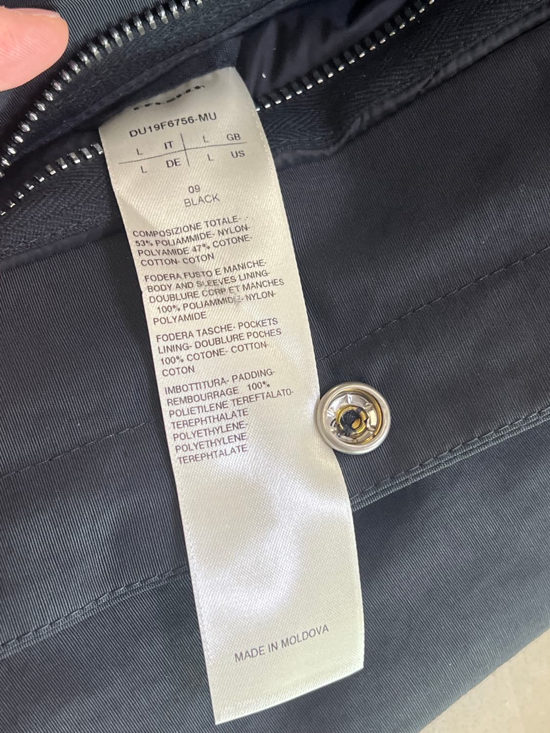 릭오웬스 다크쉐도우 패딩 셔츠 사이즈 L 상품이미지4